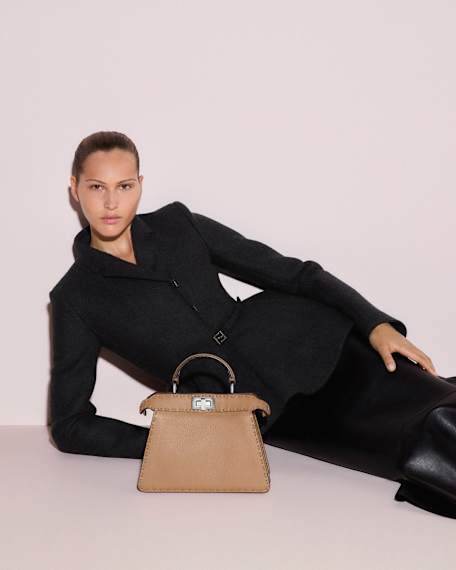 lady with fendi bag