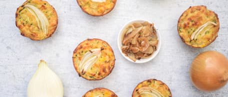 Recipe: Onion, corn and zucchini muffins - Hero Image Set - AUTUMN22 - AU
