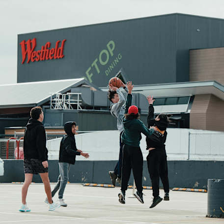 Rooftop Basketball Art Competition with 3Bridges