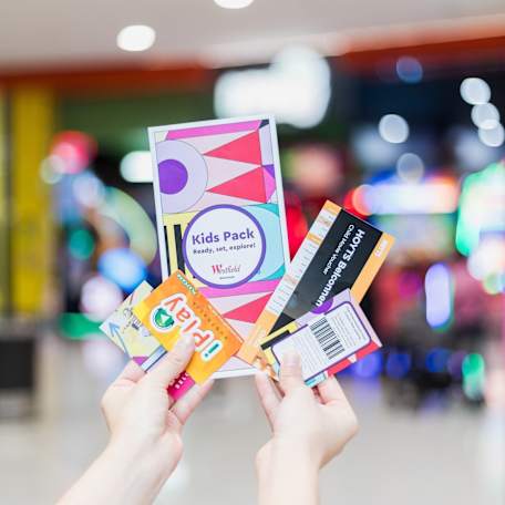 Ready, set, explore with our Kids Entertainment Pack