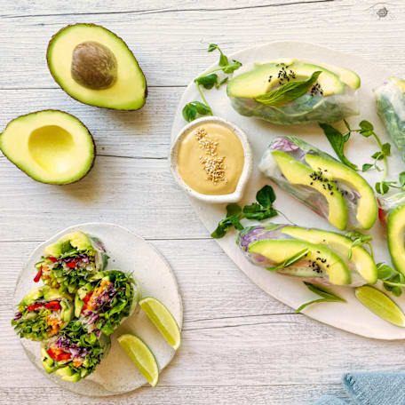  Recipe: Fresh delcado rice paper roll - Hero Image Set - AUTUMN22 - AU