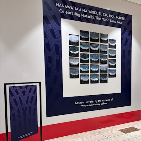Riccarton Matariki Artwork 2025