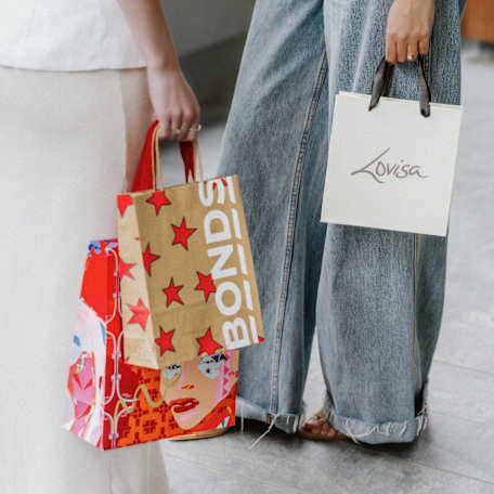 Coomera - standard shopping image (Bonds, Mecca and Lovisa bags) - Dec 2024