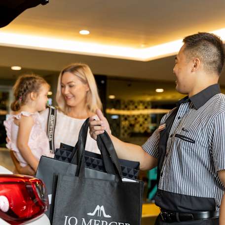 Enjoy half priced Valet when you visit with children