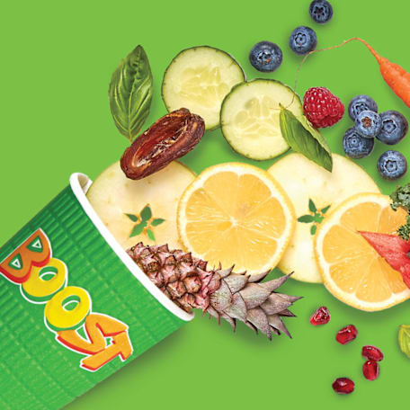 Boost Juice pop-up   