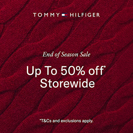 Tommy Hilfiger: Save Up to 50% Off Storewide