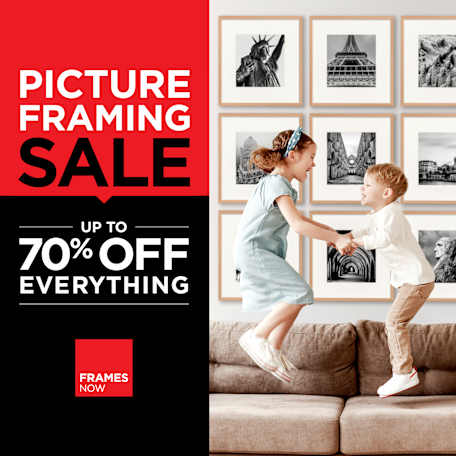 Frames Now: Up To 70% Off Picture Framing Sale