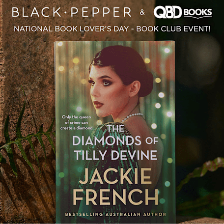 Black Pepper: & QBD: Book Club Morning Tea