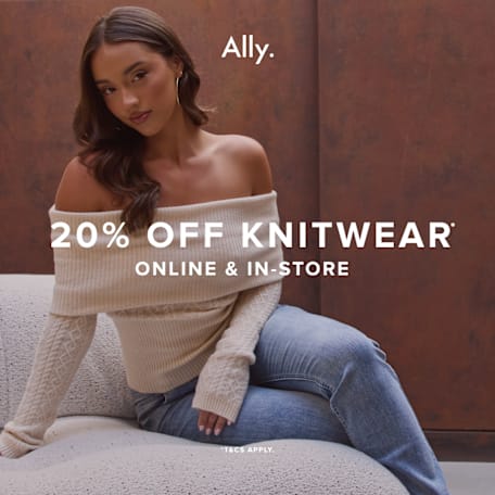 Ally Fashion: Cosy Knits Are Now 20% OFF!
