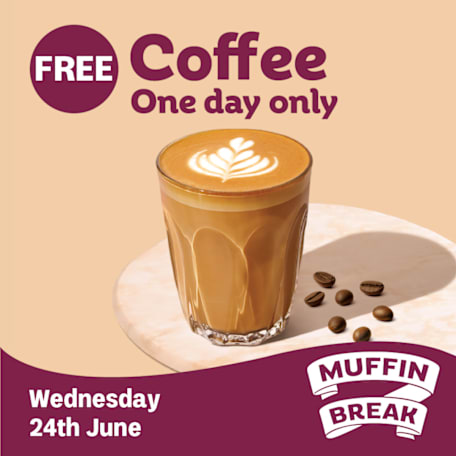 Muffin Break: Free Coffee Day