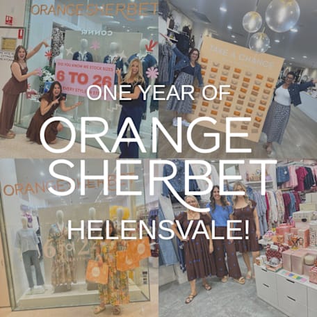 Orange Sherbet: Helensvale 1st Birthday Celebrations