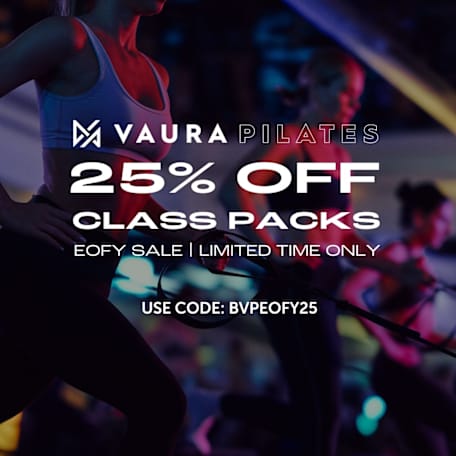 Vaura Pilates: EOFY Sale Limited-time