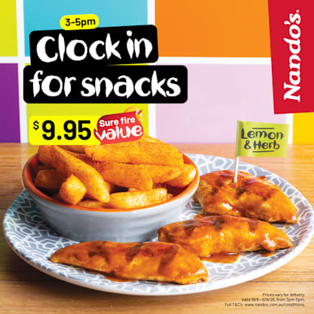 Nando's: Give your snacks the bird 🍗