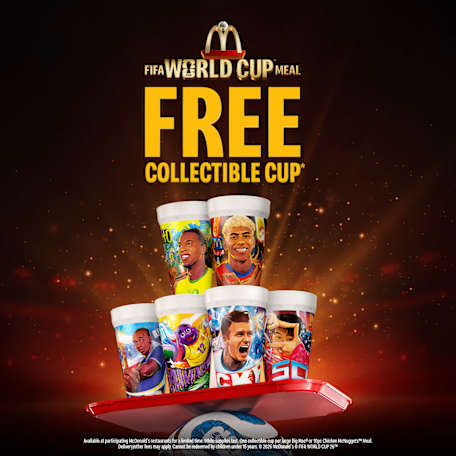 McDonald's: FIFA World Cup meal is here