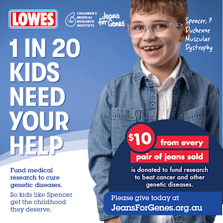 Lowes: Jeans for Genes 2026
