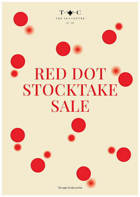 The Tea Centre: Red Dot Stocktake Sale