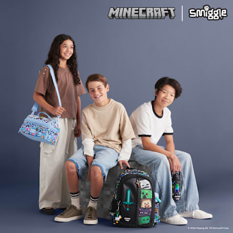 Smiggle: Newest Minecraft Collection