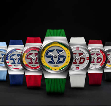 Fossil: Limited Edition - World Flags Big Tic