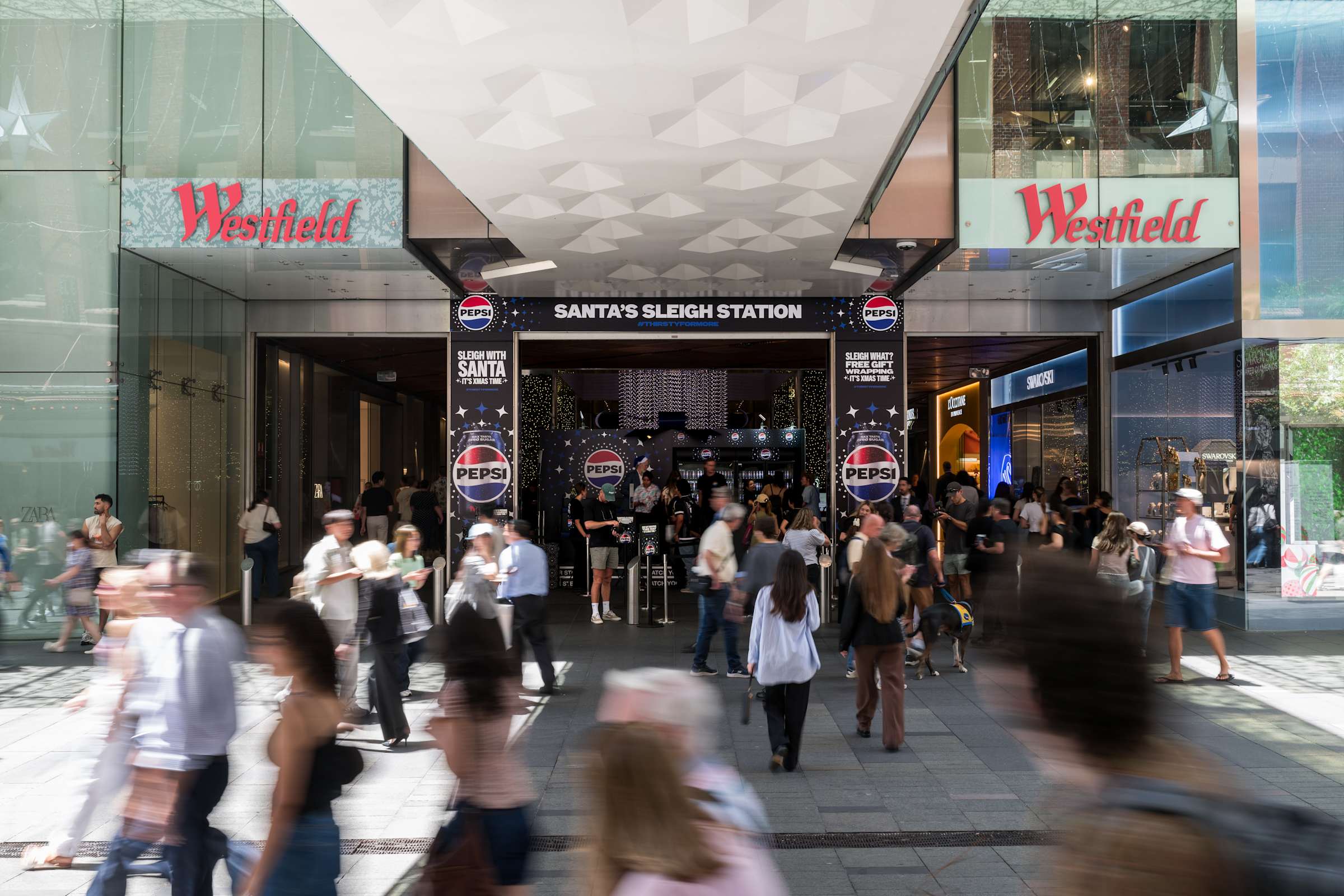 Westfield Sydney Pepsi Black Friday Activation Nov2025