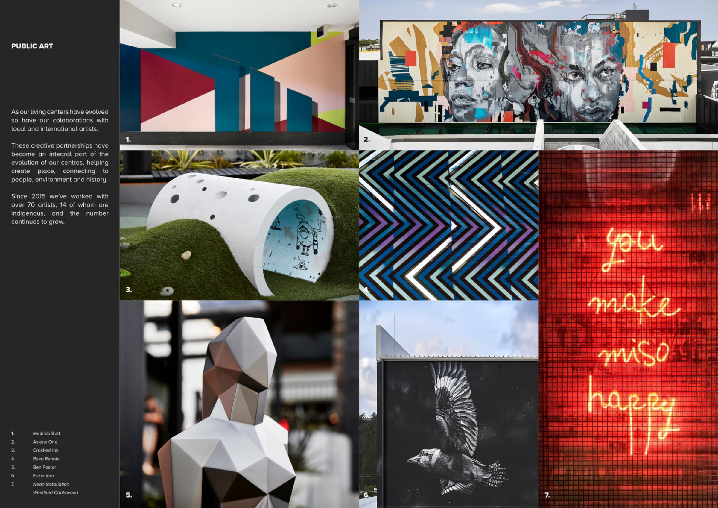 Public Art Design Brochure
