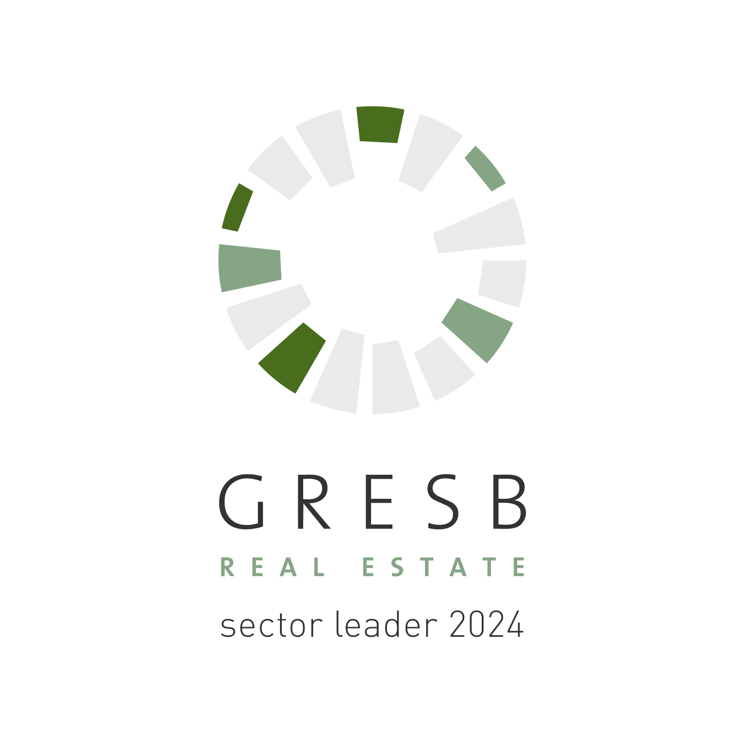Global Sector Leader, Development in the 2024 GRESB Real Estate Assessment.