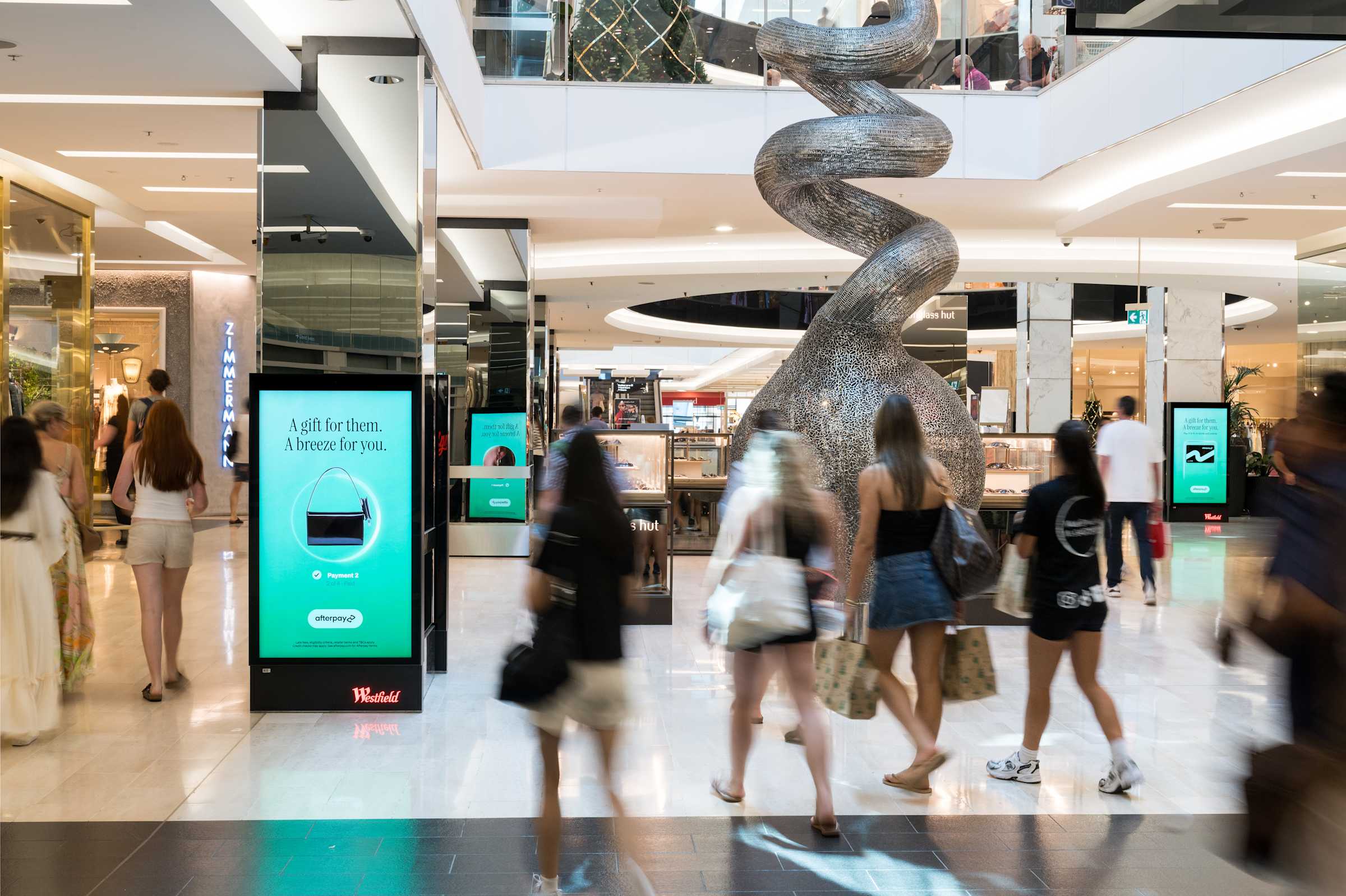 Westfield Bondi Afterpay Holiday Gifting SmartScreen Dec2025