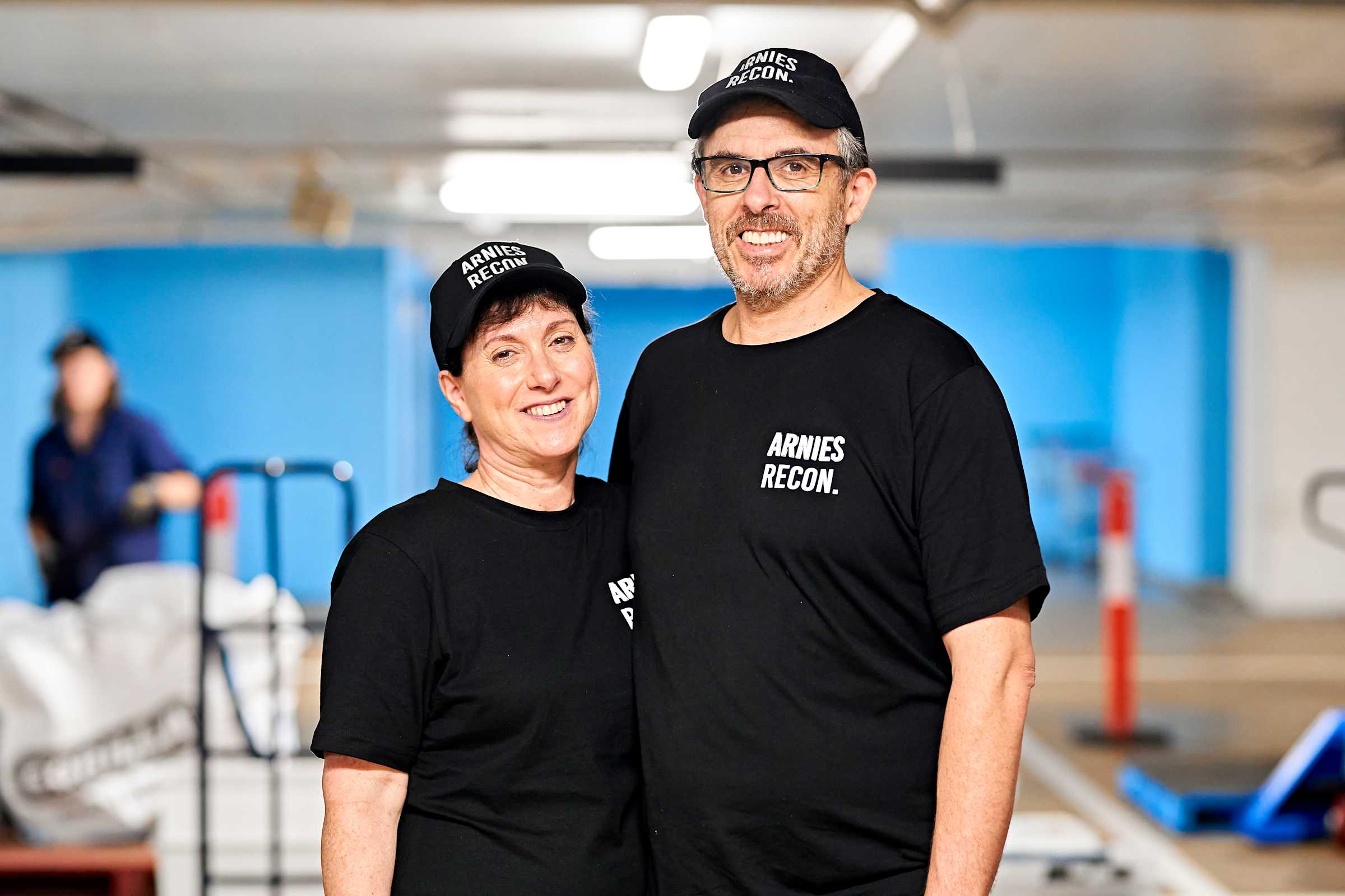 Arnies Recon Lisa and Adrian Saunders