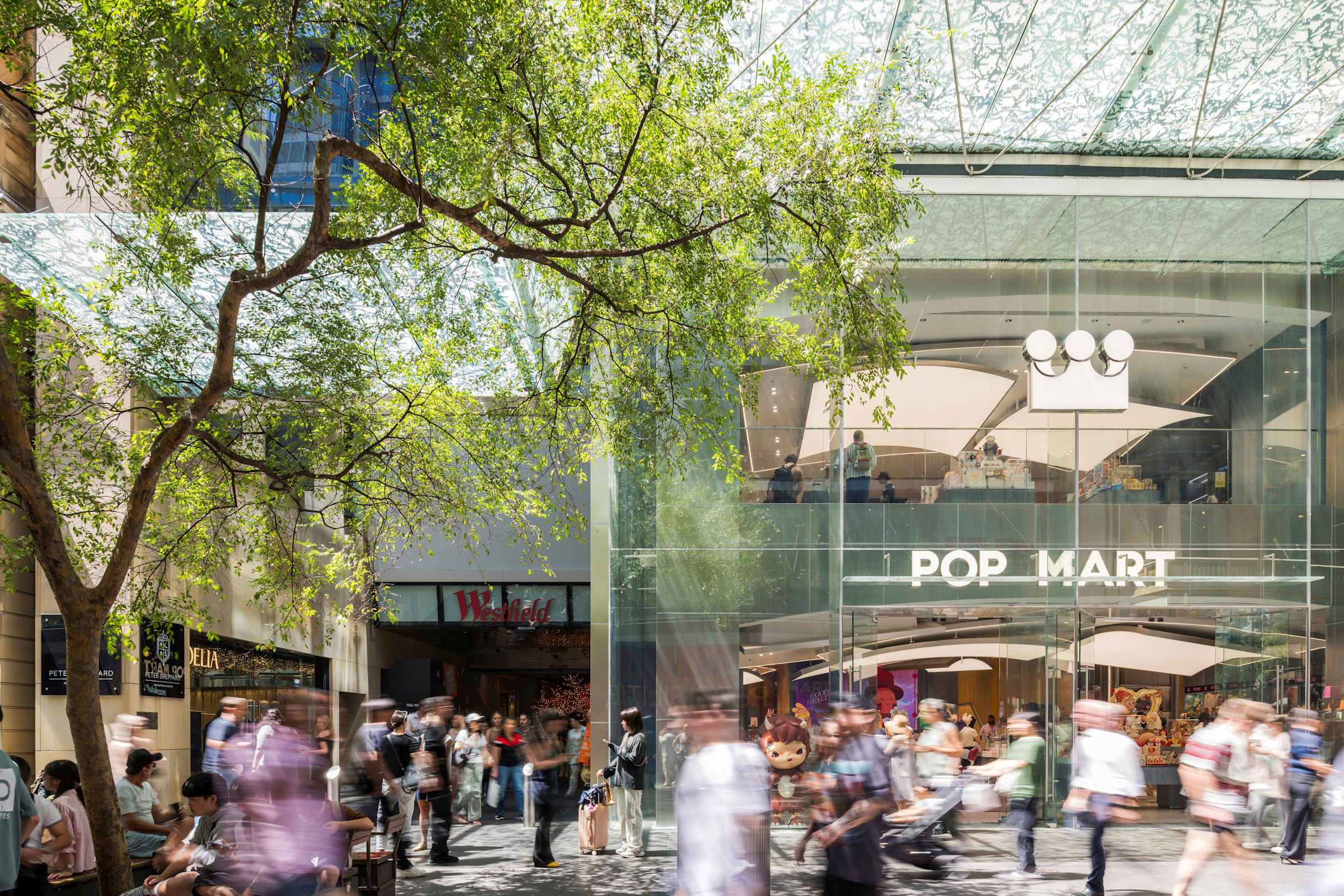 Westfield destinations are the most efficient and productive means for businesses to engage and transact with customers. 