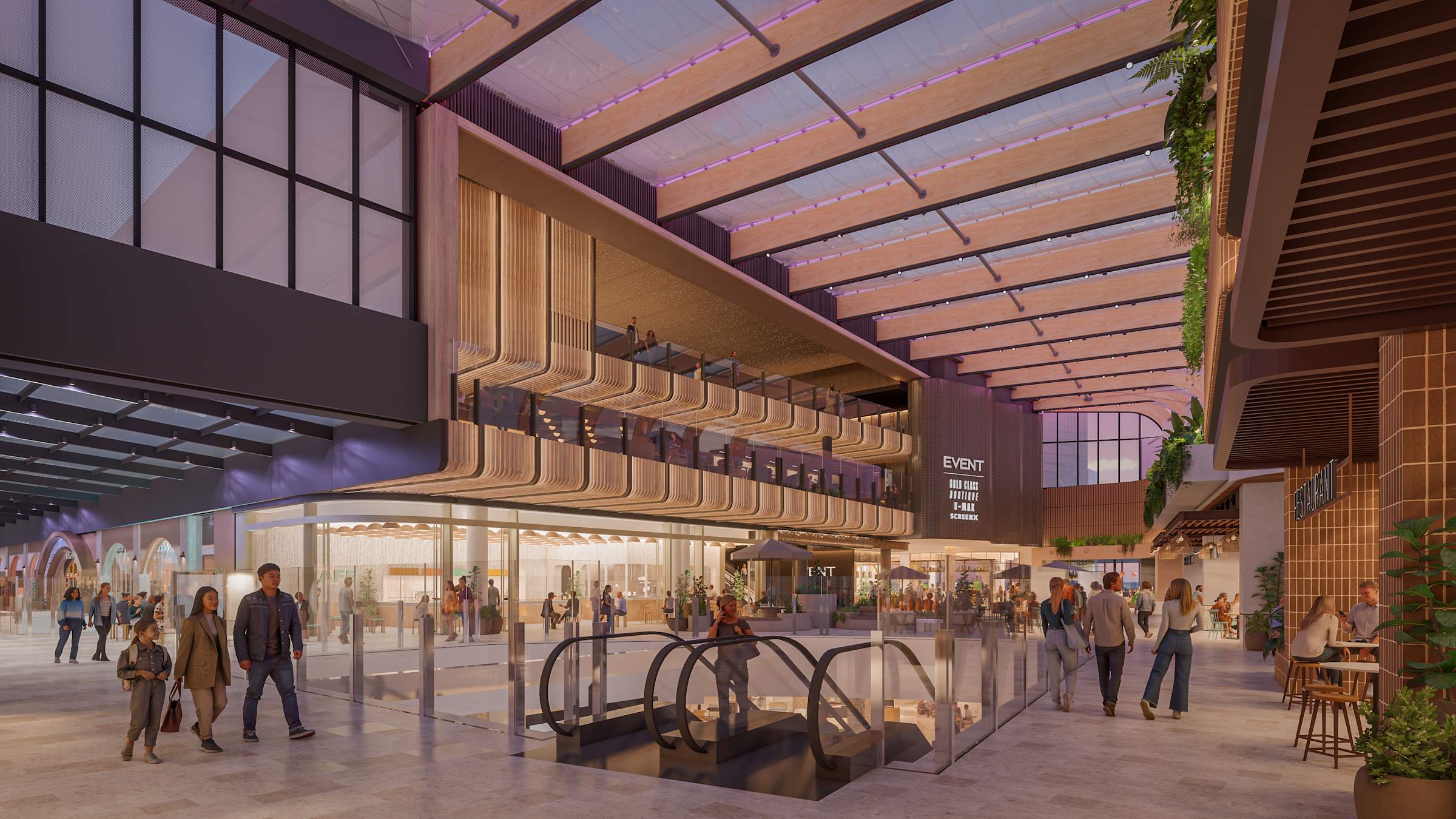 Artist Impression - Westfield Bondi Elevated Family Dining 2